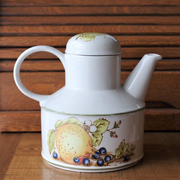 Vintage Coffee Pot /Teapot Midwinter Stonehenge "Still Life" Pattern, Wedgwood - Picture 2 of 7